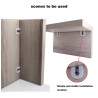 Nord Good - herrajes.Rafix blanco - caja + perno